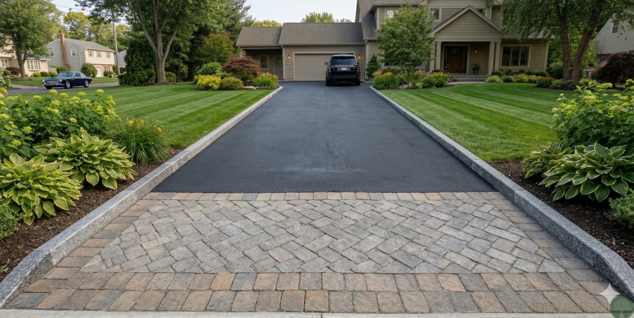 stylish driveway apron in Troy, New York